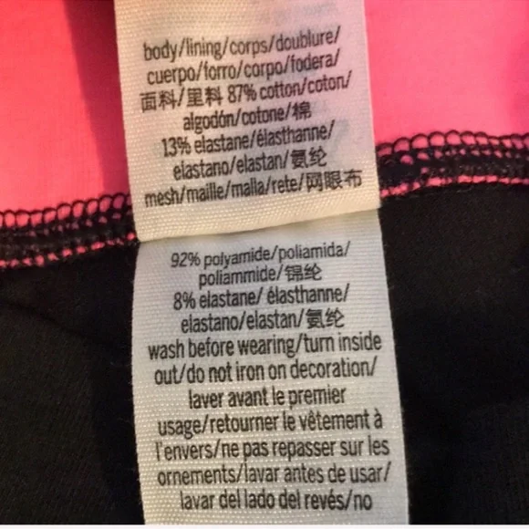 NWT VS PINK  Mesh Bling Leggings - Picture 7 of 8